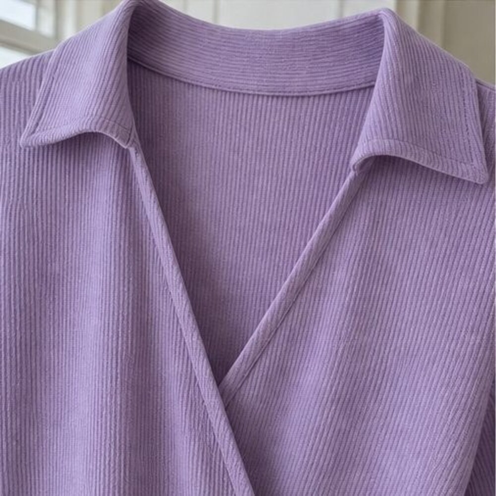 Lilac Smocked Top - Picture 4 of 6